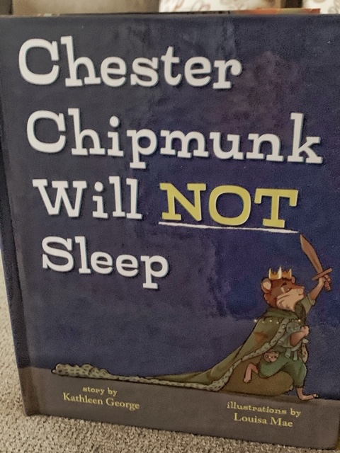 Chester Chipmunk Will NOT Sleep